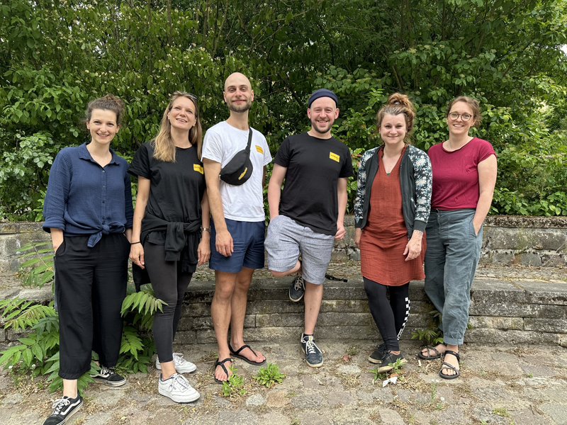 Gruppenbild tandem-Schulsozialatbeit und Outreach an der Wildgarten-Schule