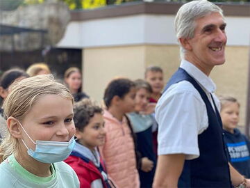 Vor der Preisverleihung