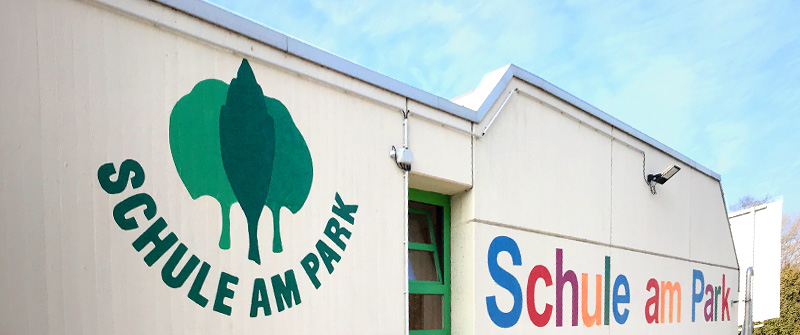 Schule am Park, Ergänzende Förderung und Betreuung, Schulgebäude