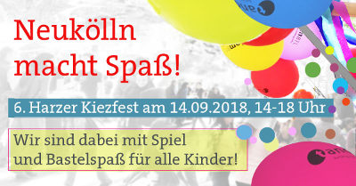 Harzer Kiezfest Neukölln Poster
